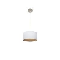 colgante tatiana 1xe27 niquelblanco-madera clara regx30x30 cm