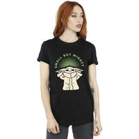 disney camiseta the mandalorian small but mighty para mujer