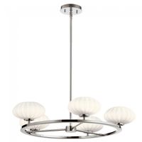 lampara colgante para banos pim 5 luces