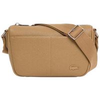lacoste bolso bolso tipo satchel magnus marron cookie cuero para mujer