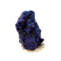 chessylite - pierre natural de francia chessy -les -mines - azurita rara y multicolor  1461 ct - certificado de autenticidad incluido  18 x 12 x 9