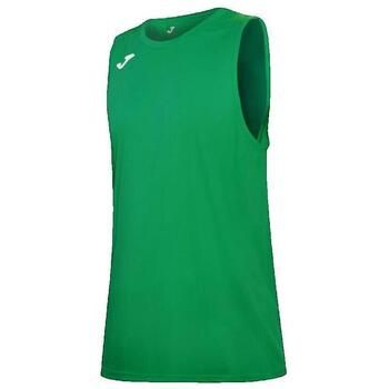 Joma Camiseta tirantes T-shirt sans manches Combi Basket vert para mujer