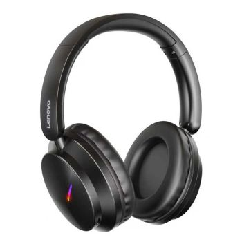 Auriculares para juegos LENOVO EH140 RGB inalámbricos con bluetooth, altavoz de 40 mm, sonido espacial dinámico de 720°,