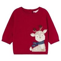 mayoral camiseta manga larga 2306 jersey motivo jacquard recien nacido rojo para nino
