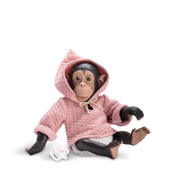 Asi Dreams Muñeco Lola La Chimpance Con Sudadera Rosa