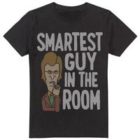 beavis  butthead camiseta smartest guy in the room para hombre