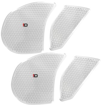 Rodilleras depósito Ducati Panigale V4 transparente par