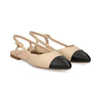 unisa zapatos planos mujer - beige talla 38