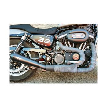 Sistema de escape Harley-Davidson XL 883 Sportster '04-'13 Mass Cafe Racer 2-1