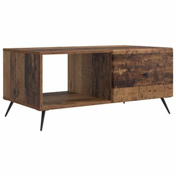 Mesa De Centro 90x50x40 Cm Madera - Marrón