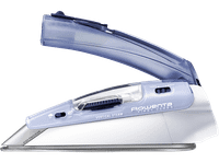 plancha de viaje - rowenta da1510f1 potencia 1000w suela microsteam 200 vapor vertical depostio 70 ml azul