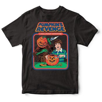 Steven Rhodes Camiseta manga larga Pumpkins Revenge para mujer