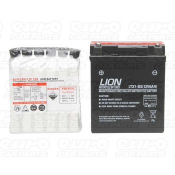 Motor Cycle Battery (LTX7L-BS)