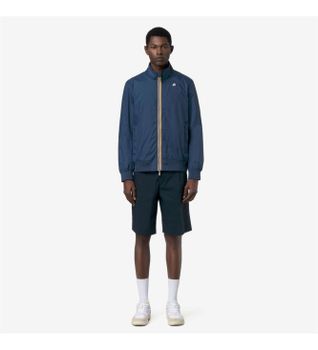 K-way para hombre. K6123PW Chaqueta Arsene Plus.2 Double azul (XXL), Casual, Poliéster