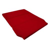 colchon para peugeot expert iii - 5cm de grosor con 30kgm3 y 3cm de viscoelastica - rojo