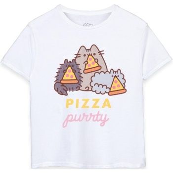 Pusheen Camiseta Pizza Purrty para niña