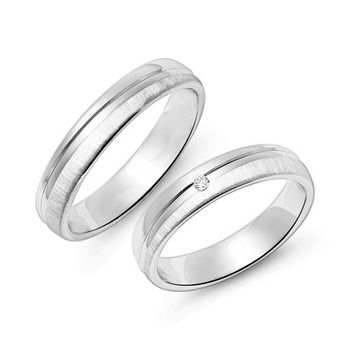 Anillos de pareja de plata 925