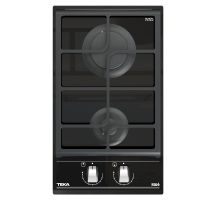 teka gzc 32300 xb placa de gas modular 2 zonas 30cm negra