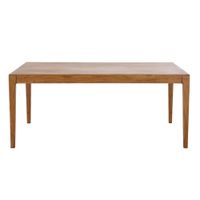 mesa de comedor de acacia maciza de 180 cm