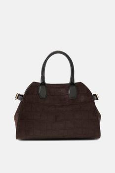 Liza Mini Satchel De Cuero Genuino