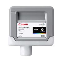 canon pfi-306mbk original matte black ink cartridge