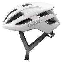 casco abus powerdome blanco polar talla s 51-55 cm