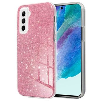 Cool Funda Glitter Rosa para Samsung Galaxy S21 FE G990B