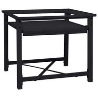 pedestal para lavadora negro 60 x 56 x 52 cm acero vidaxl