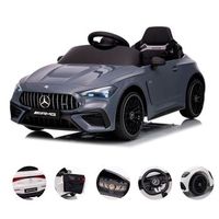 coche electrico mercedes amg cle 53 grey de chipolino