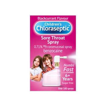 Ultra Chloraseptic Throat Spray Kids Blackcurrant