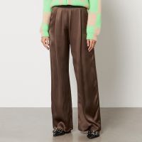 stine goya ciara 1845 satin wide-leg trousers - xl