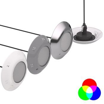 Foco Led Proyector Plano 290 Easy Way Rgb 18w 520lm Ip68 12v Ac - Gris
