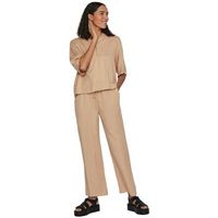 vila blusa noos pricil shirt - sesame para mujer