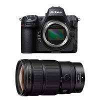 camara mirrorless nikon z8 457mp 8k 24-70mm f28 s ii sensor full-frame usb-c