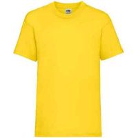fruit of the loom tops y camisetas valueweight para nino