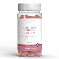 myvitamins sugar free hair skin  nails alt - 60gominolas - sugar free strawberry