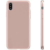 behello iphone xs max silicone case - pink pink