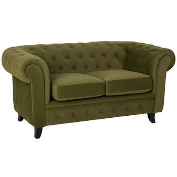 Sofá Verde 160x82x76h Cm