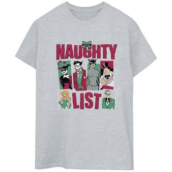 Dessins Animés Camiseta Naughty List para mujer