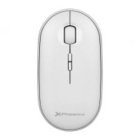phoenix rebble raton optico inalambrico 1600 dpi blanco