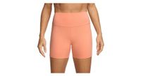 culotte de ciclismo nike dri fit one high rise 5in coral para mujer
