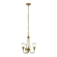lampara de arana waverly 3 luces