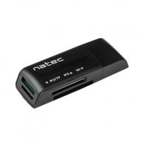 natec ant 3 lector de tarjetas usb 20 negro