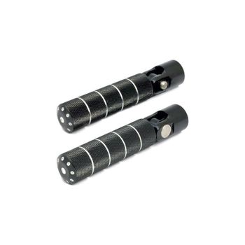 Estriberas Harley-Davidson plegables par negro