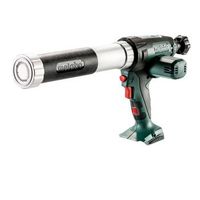 metabo kpa 18 ltx 400 pistola para aplicar silicona de bateria18v  carton