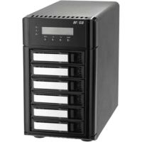 caja pc areca arc-8050t5u-6 hdd gehause thunderbolt 5 negro