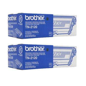 Original Multipack Brother HL-2140W Printer Toner Cartridges (2 Pack) -TN2120