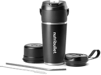 batidora de vaso - nutribullet flip nbp016b personal vaso portatil 590 ml motor 111 v sin bpa carga usb-c negro
