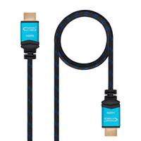 cable hdmi nano cable hdmi am - hdmi am v20 15m alta 4k negro