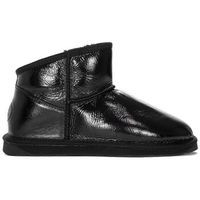emu botines australia botki damskie aarons glossy black para mujer